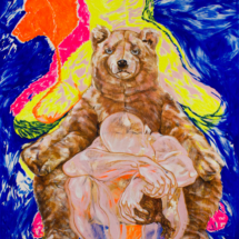 Maestro (1996), 216 x 150 cm, acrylic on canvas, inv. PH747